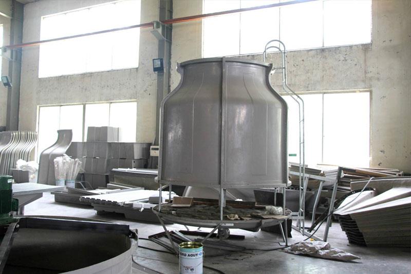 開式冷卻塔的具體結構及冷卻原理